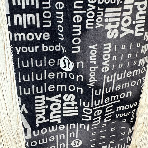 Lululemon Wunder Train Legging Womens 4 Black Ombre Multi Print Yoga Athletic - Picture 6 of 7